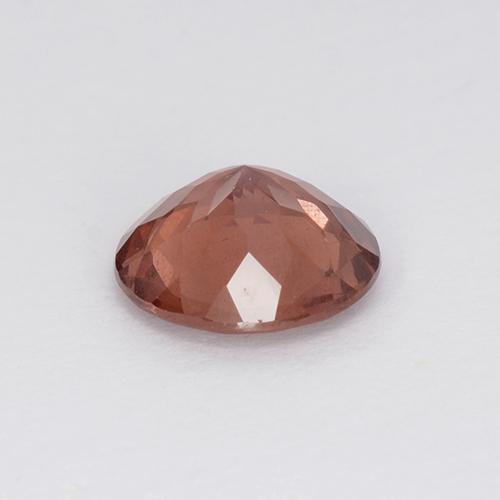 Malaya Garnet vermelho médio Natural 1.27ct, Corte Redondo, VS