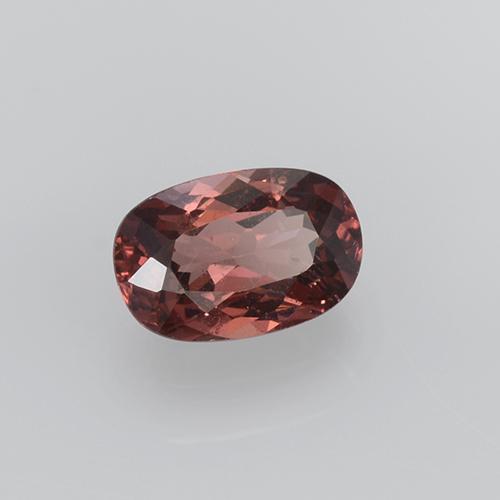 Malaya Garnet Rosa Natural 0.56ct, Corte Oval, VS