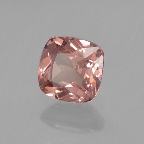 Granada malaia rosa natural 0,56ct, almofada cortada, VS