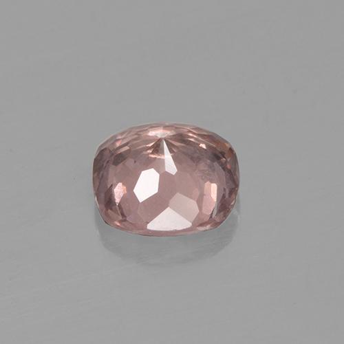 Granada malaia rosa natural 0,56ct, almofada cortada, VS