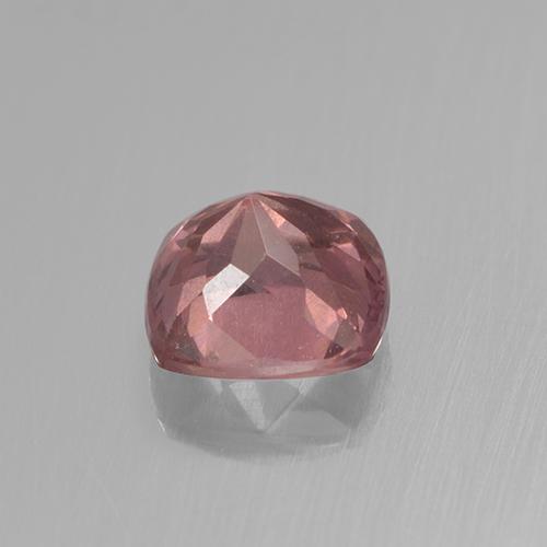 Granada malaia rosa natural 0,59ct, almofada cortada, VS
