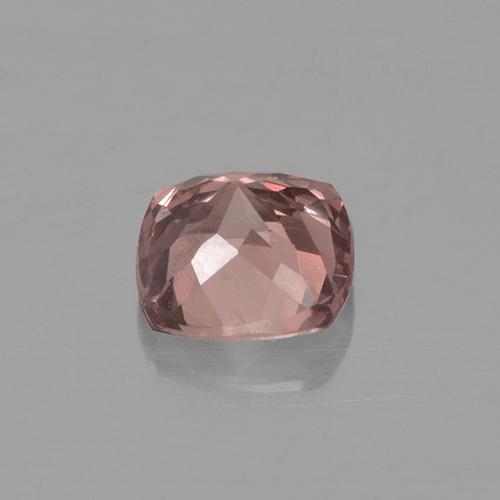 Malaya Garnet rosa médio Natural 0.59ct, Almofada cortada, VS