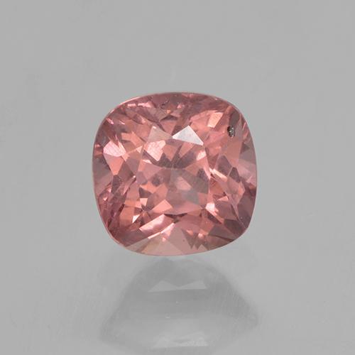 Malaya Garnet Rosa Profundo Natural 0.54ct, Almofada cortada, VS