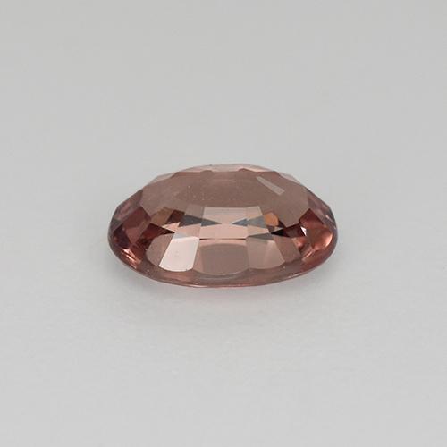 Granada malaia rosa natural 0,68ct, corte oval, VS
