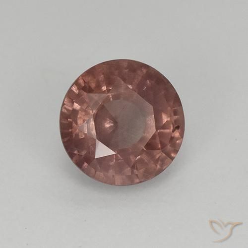 Malaya Garnet Tom Rosa Rosa Natural 0.92ct, Redondo, VS-SI