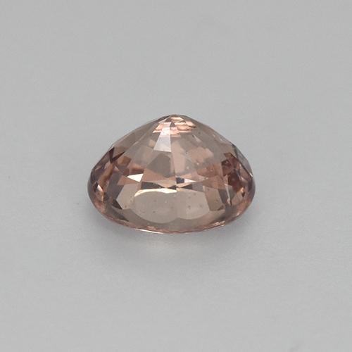 Granada malaia laranja natural 0,59ct, corte oval, VVS-VS