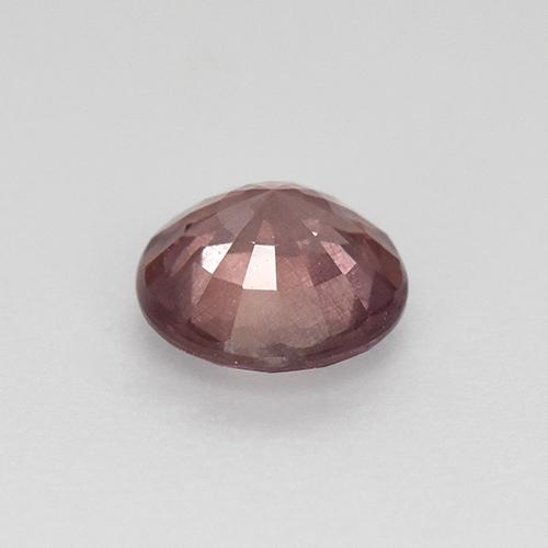 Granada malaia rosa natural 0,82ct, corte redondo, VS