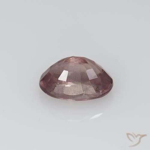Granada malaia rosa natural 0,73ct, corte oval, VS