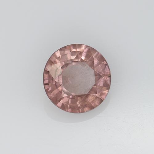 Malaya Garnet Rosa Jacarandá Claro Natural 0.68ct, Corte Redondo, VS