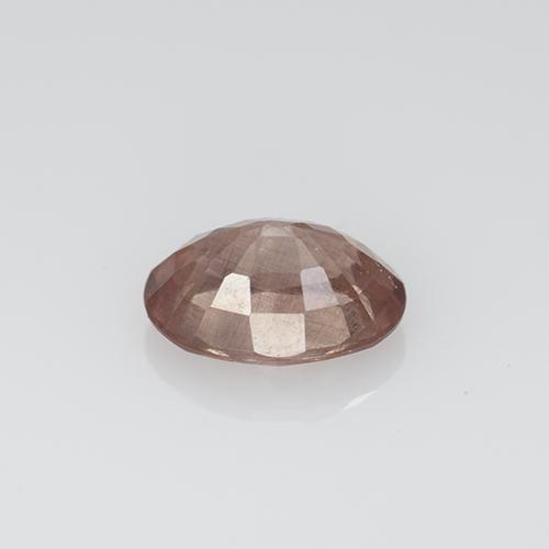Granada malaia rosa natural 0,57ct, corte oval, VS-SI