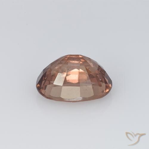 Malaya Garnet Luz rosa Natural 1.28ct, oval, VS