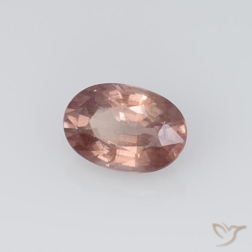 Malaya Garnet Luz rosa Natural 0.69ct, oval, VS