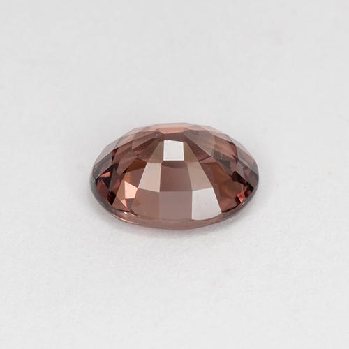 Granada malaia rosa natural 0,87ct, corte oval, VS
