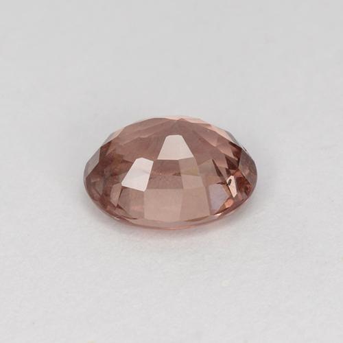 Granada malaia rosa natural 0,88ct, corte oval, VVS-VS