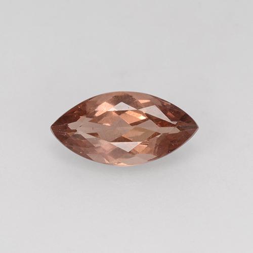 Granada malaia marrom natural 1,28ct, marquise, VVS-VS