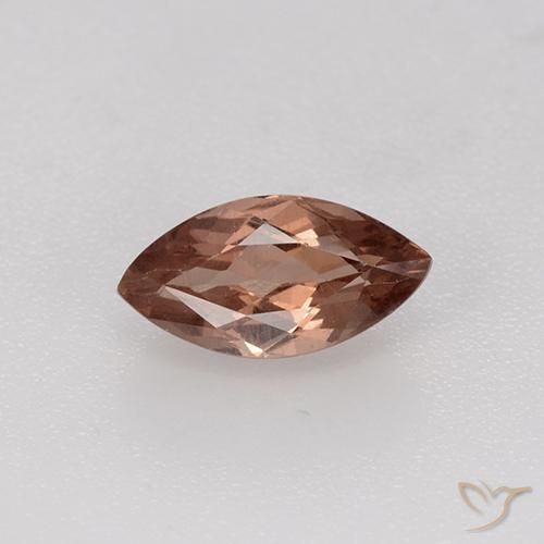 1.17ct Natural Marrom Canela claro Malaya Garnet, Marquesa, VVS-VS