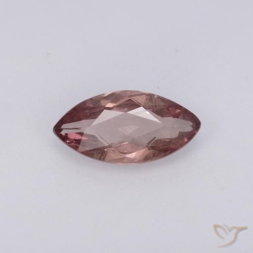 1.17ct Natural Vermelho acinzentado Malaya Garnet, Marquesa, VVS-VS