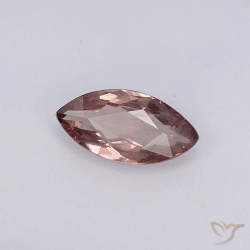 Malaya Garnet Vermelho acinzentado Natural 1.17ct, Marquesa, VVS-VS