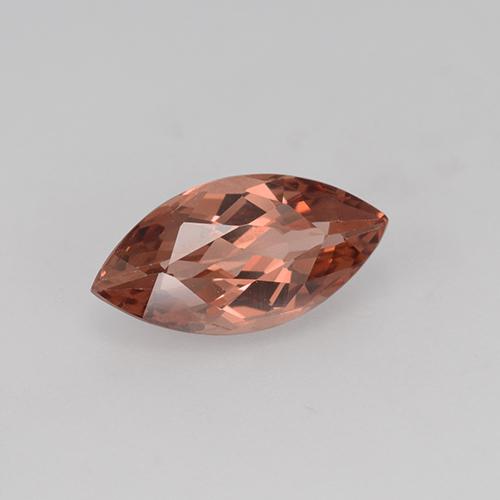 Granada malaia vermelho natural 1,78ct, marquise, VVS-VS