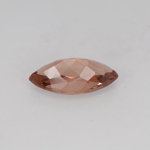 Granada malaia vermelho natural 1,78ct, marquise, VVS-VS