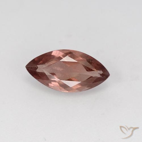 1.35ct Natural vermelho quente Malaya Garnet, Marquesa, VVS-VS