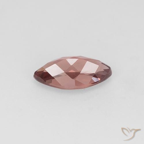 Malaya Garnet vermelho médio Natural 1.14ct, Marquesa, VVS-VS