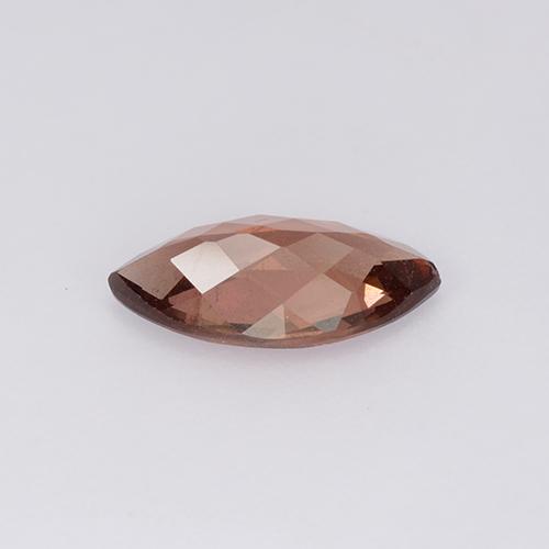 Granada malaia vermelho natural 1,27ct, marquise, VS