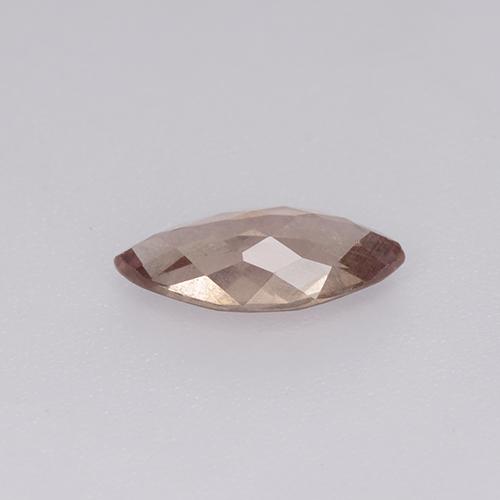 Granada malaia rosa natural 1,12ct, marquise, VS