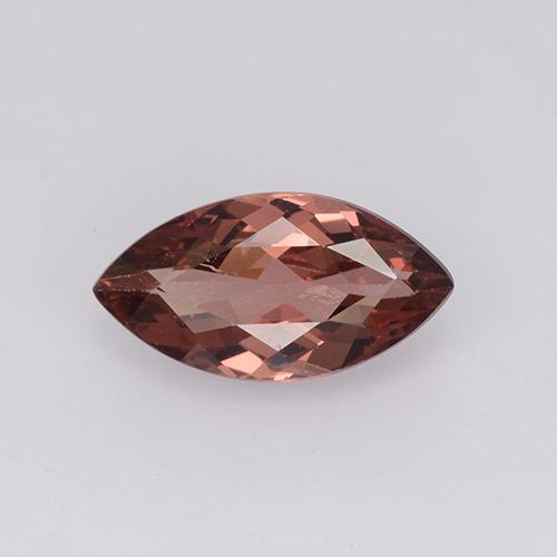 Granada malaia vermelho natural 1,78ct, marquise, VS