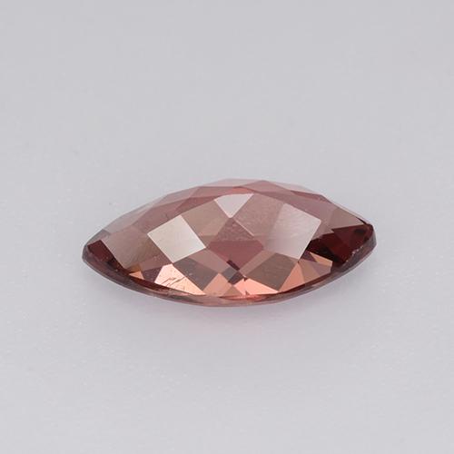 Granada malaia vermelho natural 1,78ct, marquise, VS