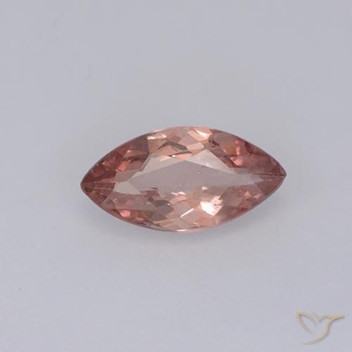 0.87ct Natural vermelho médio Malaya Garnet, Marquesa, VS