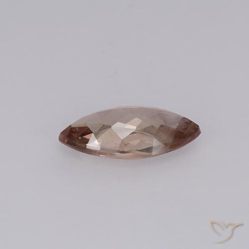 Malaya Garnet vermelho médio Natural 0.87ct, Marquesa, VS