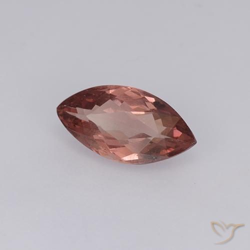 Malaya Garnet rosa médio Natural 1.37ct, Marquesa, VS
