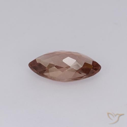 Malaya Garnet rosa médio Natural 1.37ct, Marquesa, VS