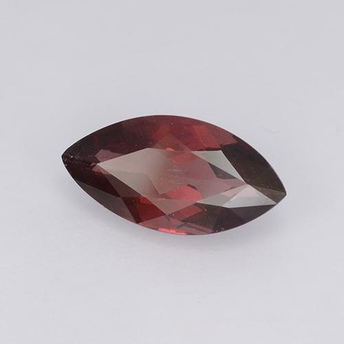 Granada malaia vermelho natural 2,39ct, marquise, VS