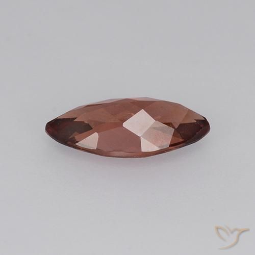 Malaya Garnet Rosa vermelha Natural 1.22ct, Marquesa, VVS-VS