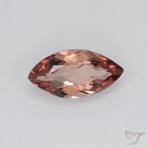 Granada malaia vermelho natural 1,18ct, marquise, VVS-VS
