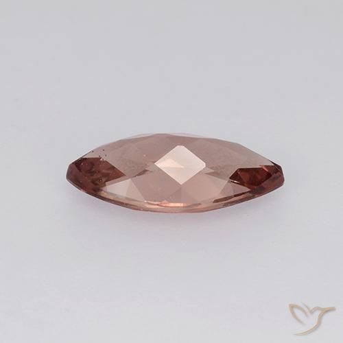 Granada malaia vermelho natural 1,18ct, marquise, VVS-VS