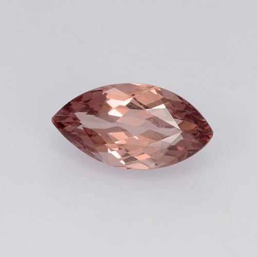 Granada malaia vermelho natural 1,09ct, marquise, VVS-VS
