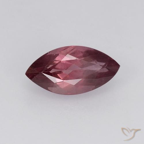 Malaya Garnet Rosa escuro Natural 1.17ct, Marquesa, VS