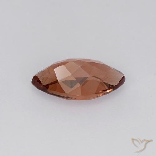 Malaya Garnet vermelho médio Natural 1.10ct, Marquesa, VVS-VS