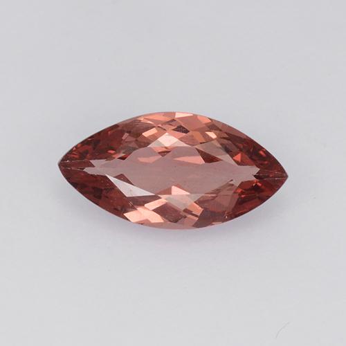Granada malaia vermelho profundo natural 1,17ct, marquise, VVS-VS