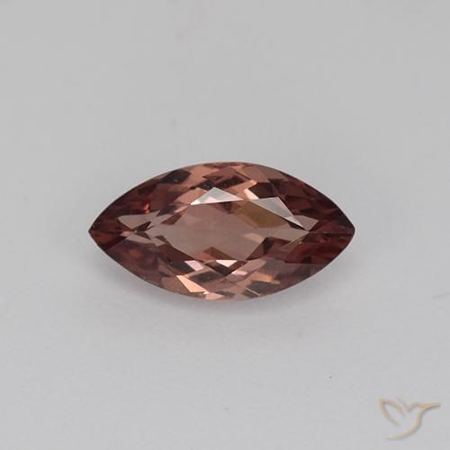Granada malaia rosa natural 1,09ct, marquise, VVS-VS