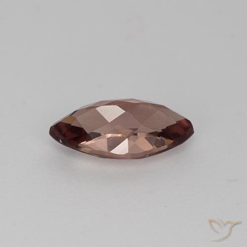 Granada malaia rosa natural 1,09ct, marquise, VVS-VS