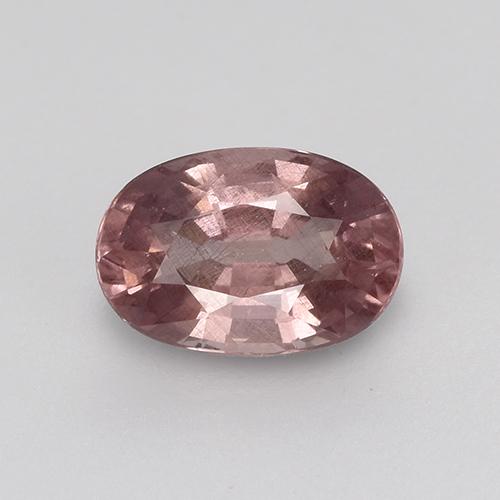 Malaya Garnet rosa médio Natural 0.67ct, Corte Oval, VS