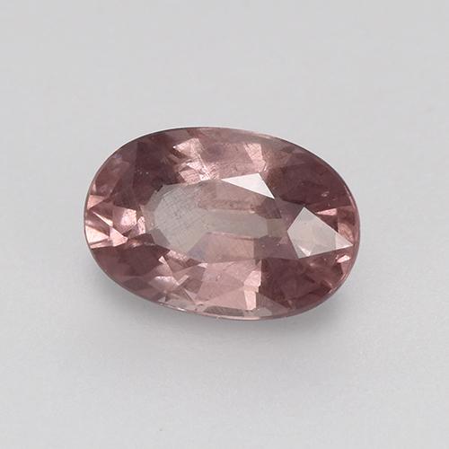 Malaya Garnet rosa médio Natural 0.67ct, Corte Oval, VS