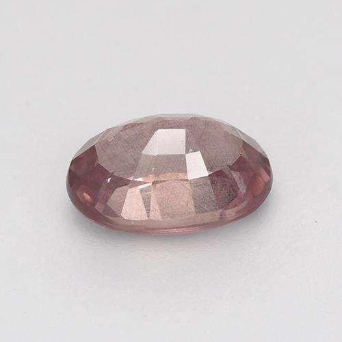 Granada malaia rosa natural 0,64ct, corte oval, VS