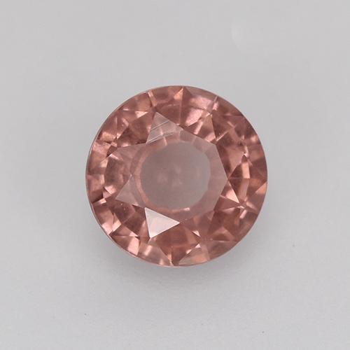 Malaya Garnet Rosa Jacarandá Claro Natural 0.55ct, Corte Redondo, VS