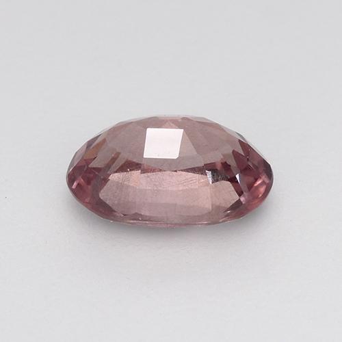 Granada malaia rosa natural 0,59ct, corte oval, VS
