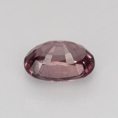 Granada malaia roxo natural 0,66ct, corte oval, VS